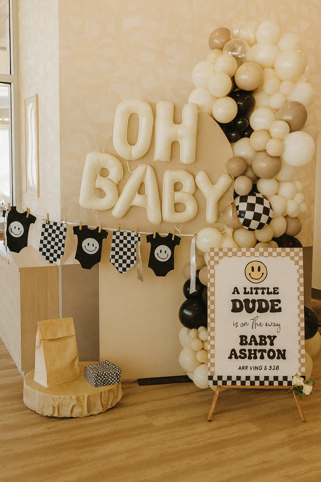 The Checkered Club™ Baby Shower — Signature Party Package