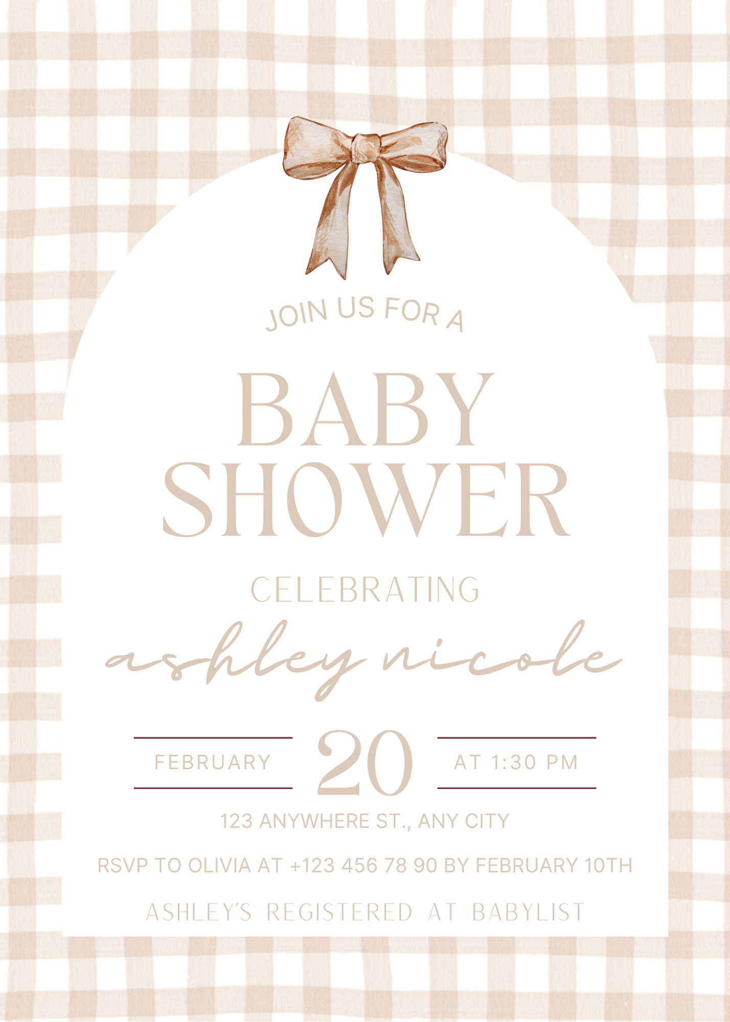 The Neutral Collection™ Baby Shower - Signature Party Package