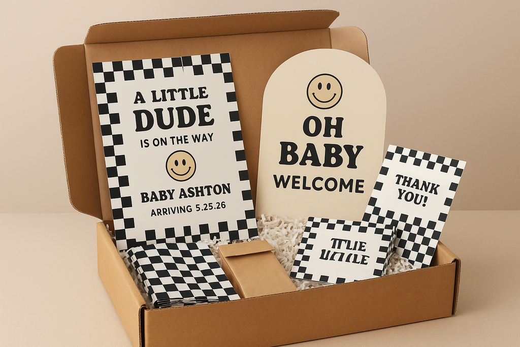 The Checkered Club™ Baby Shower — Signature Party Package